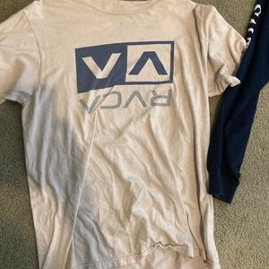 White RVCA T-shirt